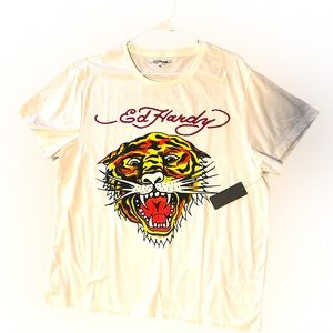 ED HARDY MENS TSHIRT XL NEW WITH TAGS